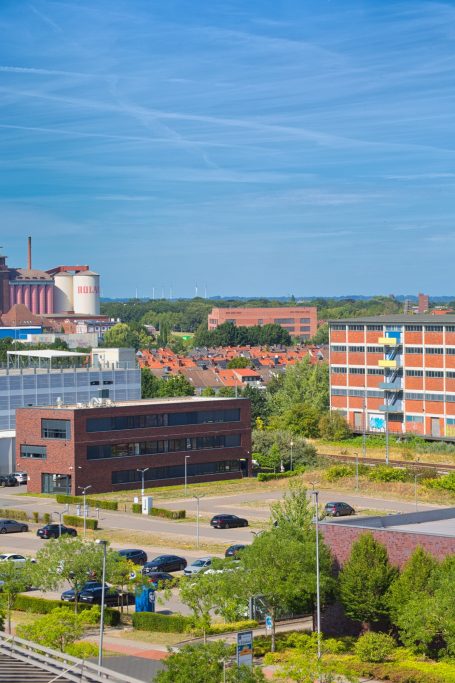 Heimatviertel von oben